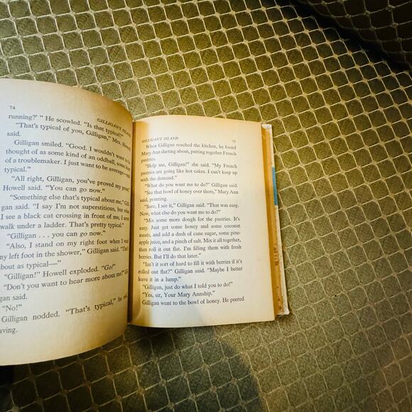 Gilligan's Island 1966 Whitman Authorized TV Adventure Harcover Book Vintage - Picture 10 of 11